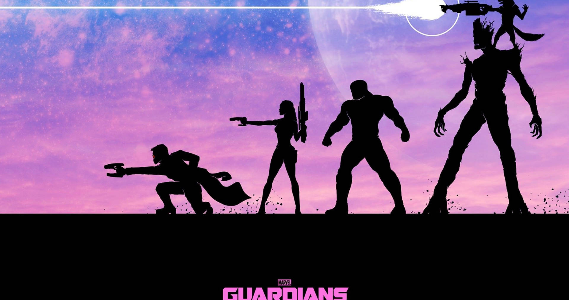 Protect The Galaxy With The Guardians Of The Galaxy Background