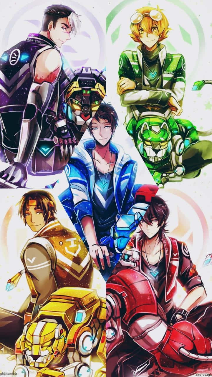 Protect The Galaxy With The Legendary Defender Voltron Background