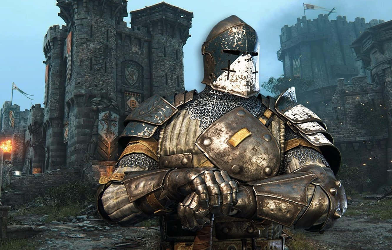 Protect The Realms With The Warden Of For Honor Background