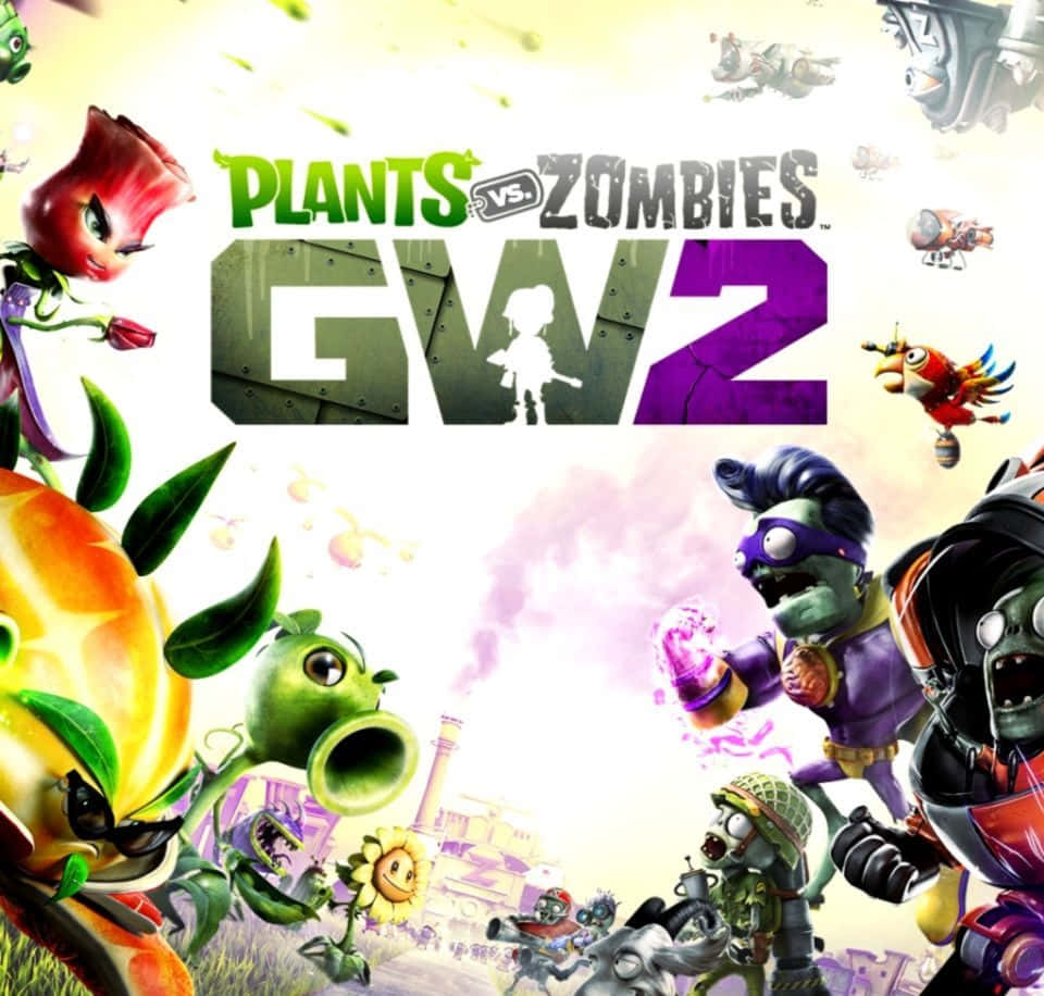 Protect Your Home With Powerful Plants In Plants Vs Zombies! Background