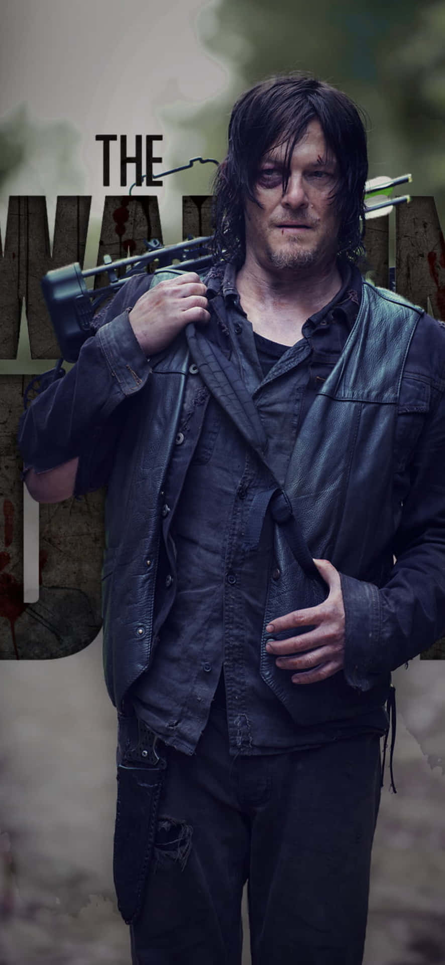 Protect Your Iphone With The Stylings Of The Walking Dead Background