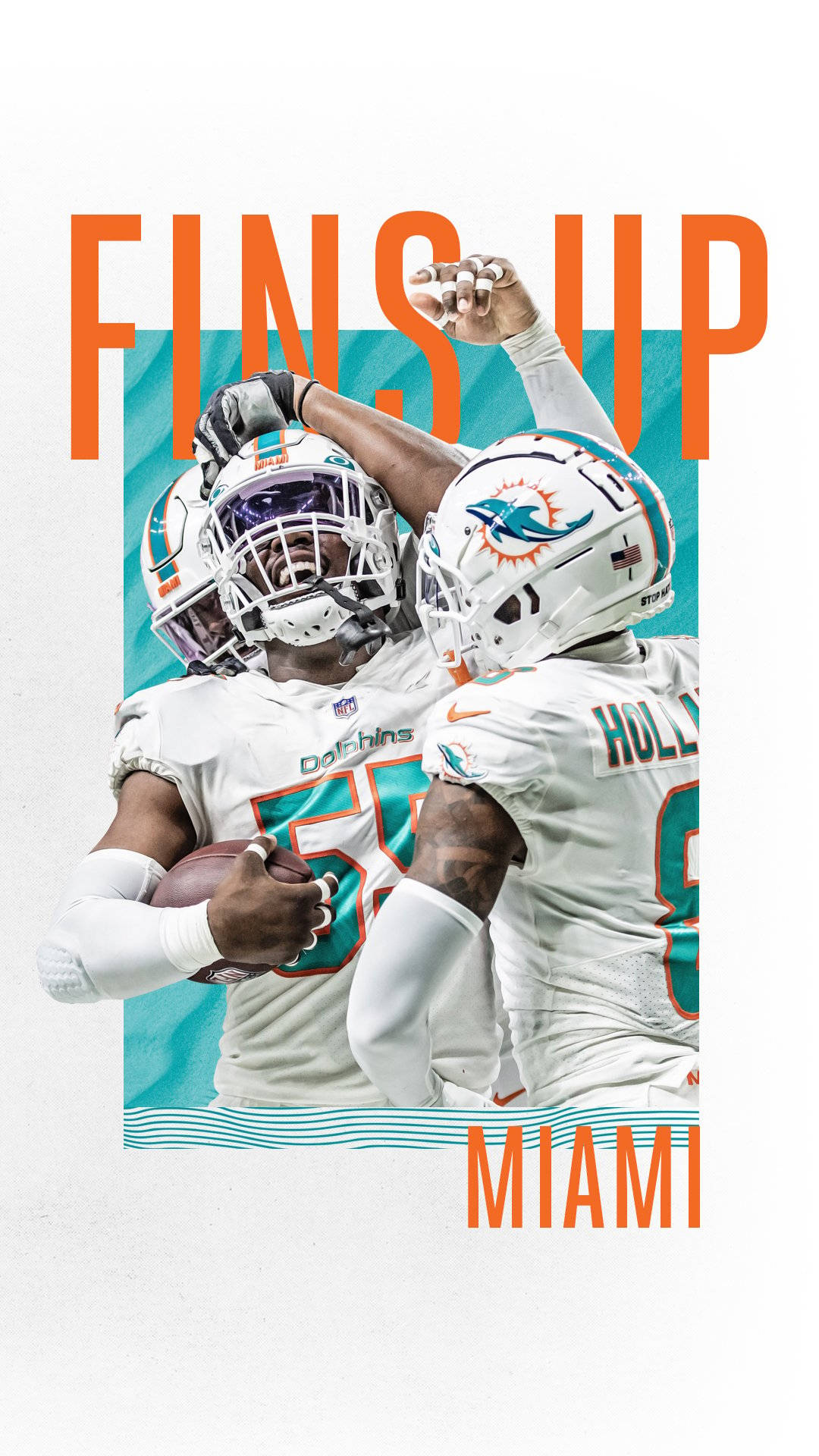 Protect Your Phone With The Official Miami Dolphins Case Background