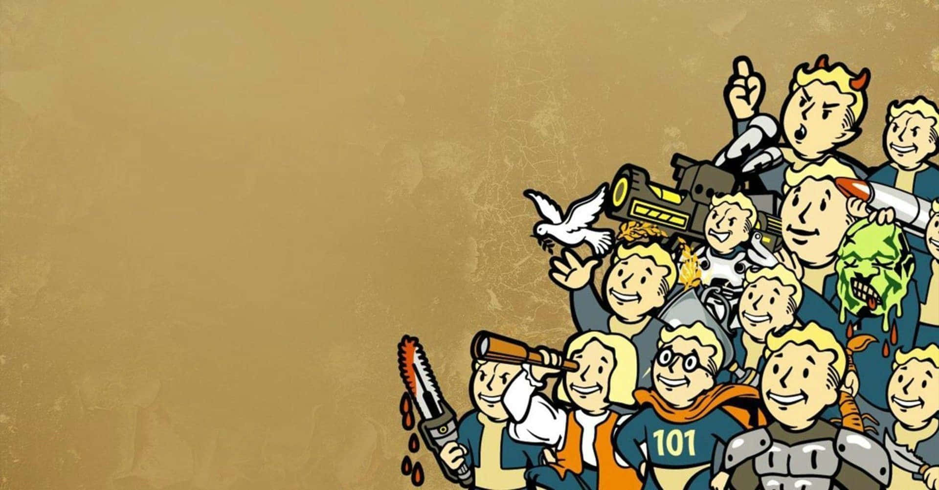 Protect Yourself From The Unknown With Vault Boy Background