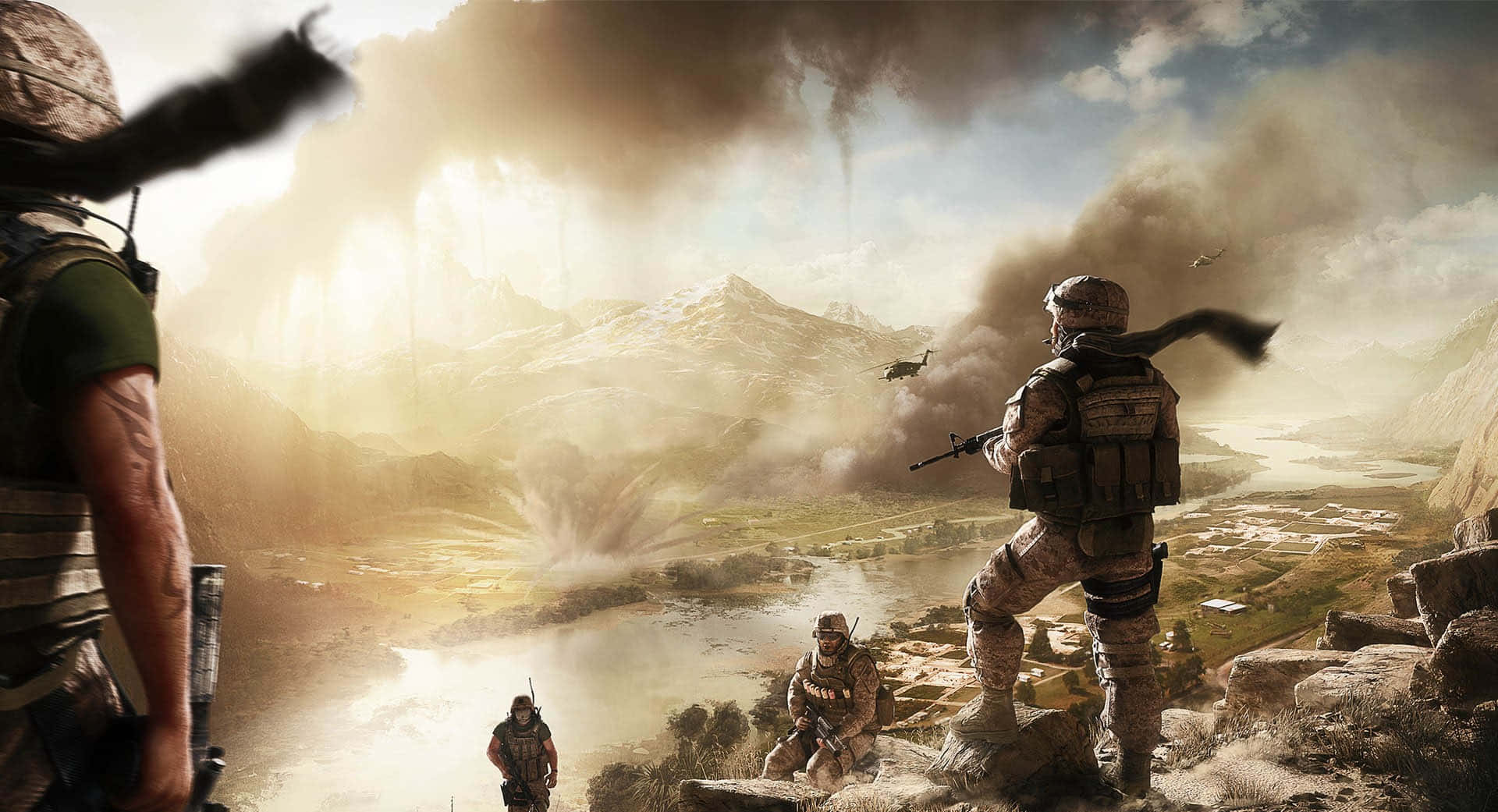 Protecting Our Nation With Courage And Honor Background