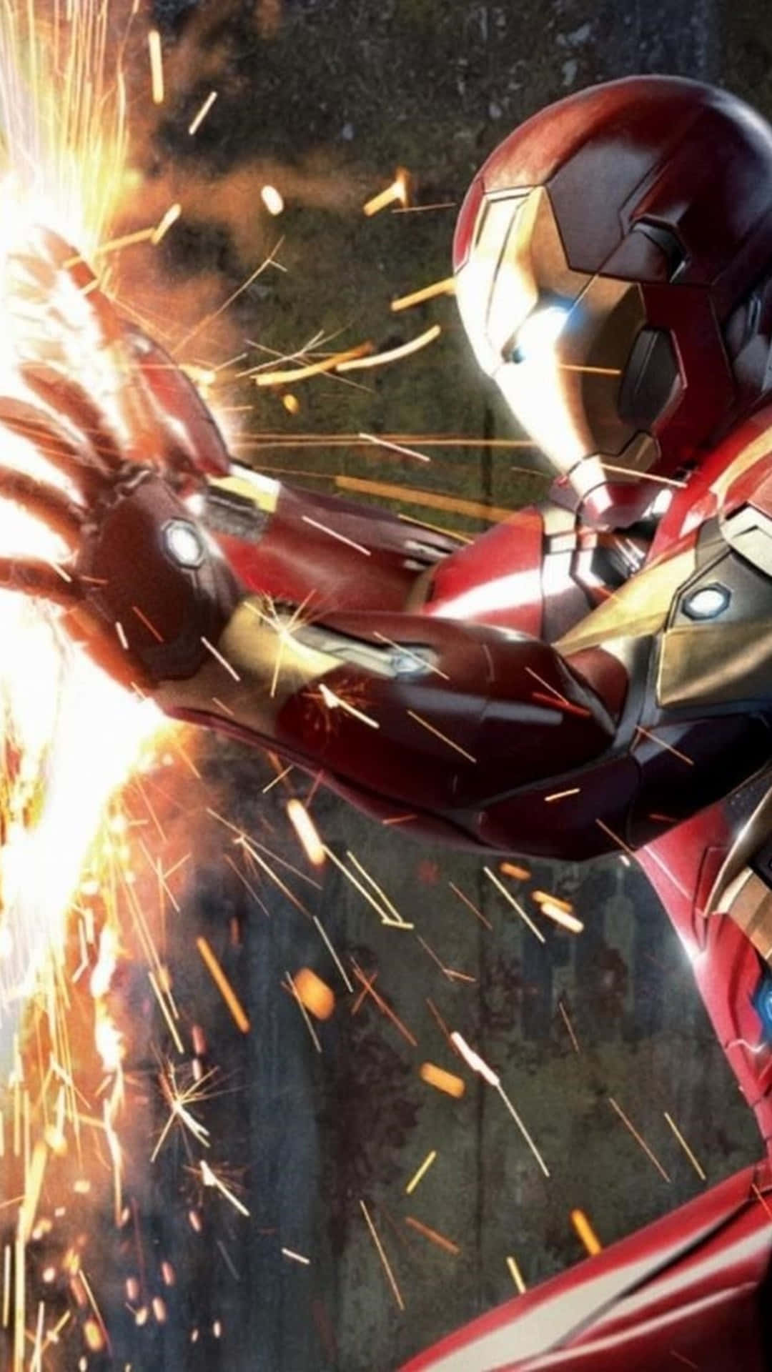 Protective Iron Man Style Case For Iphone Background