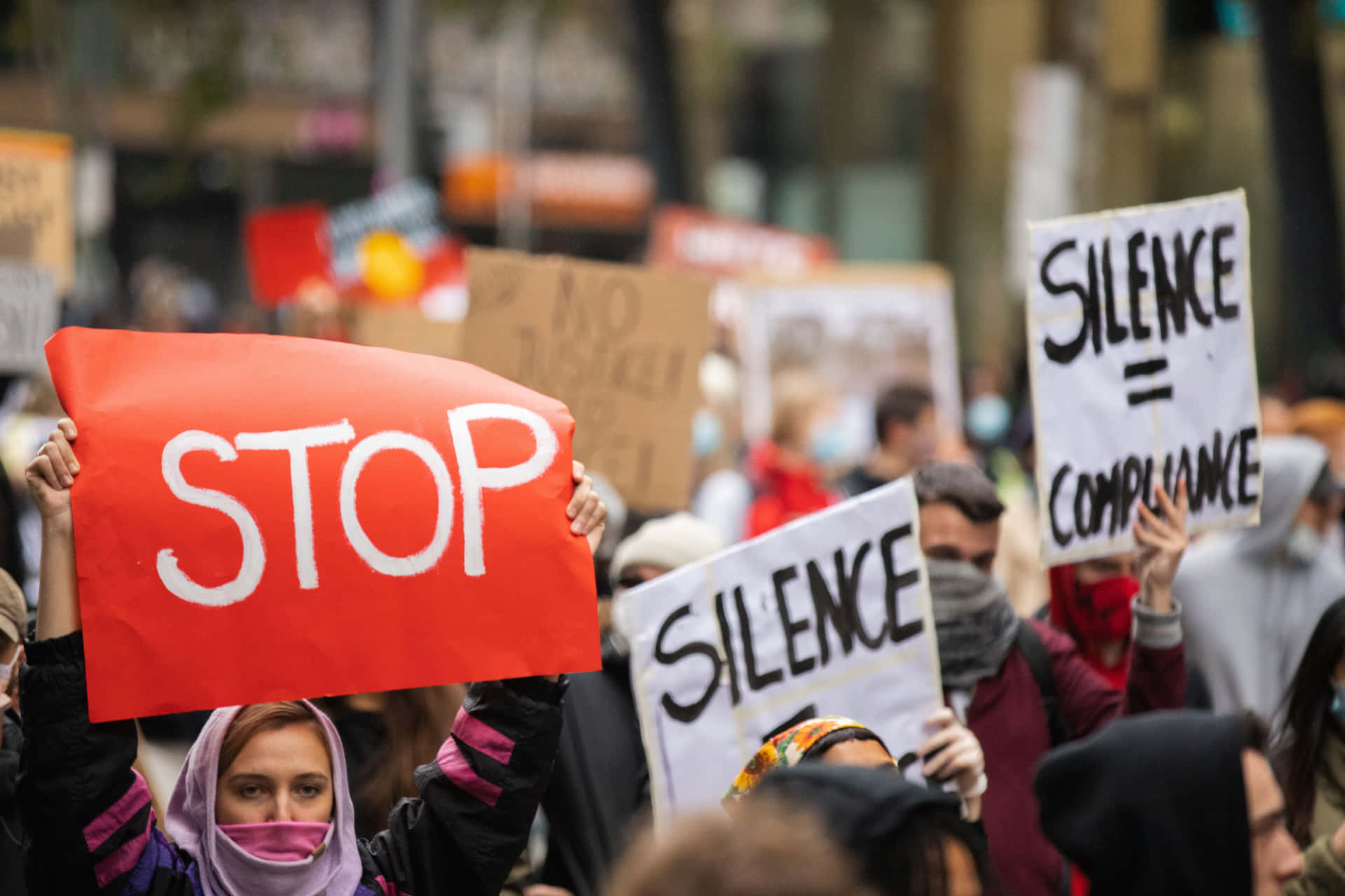 Protest For Judicious Action Background