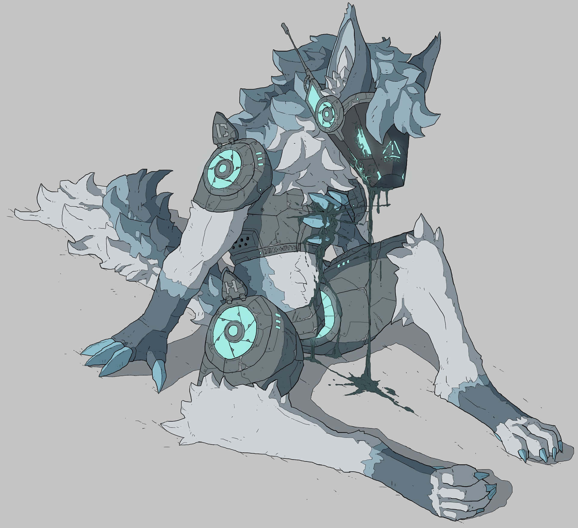 Protogen Grayscale