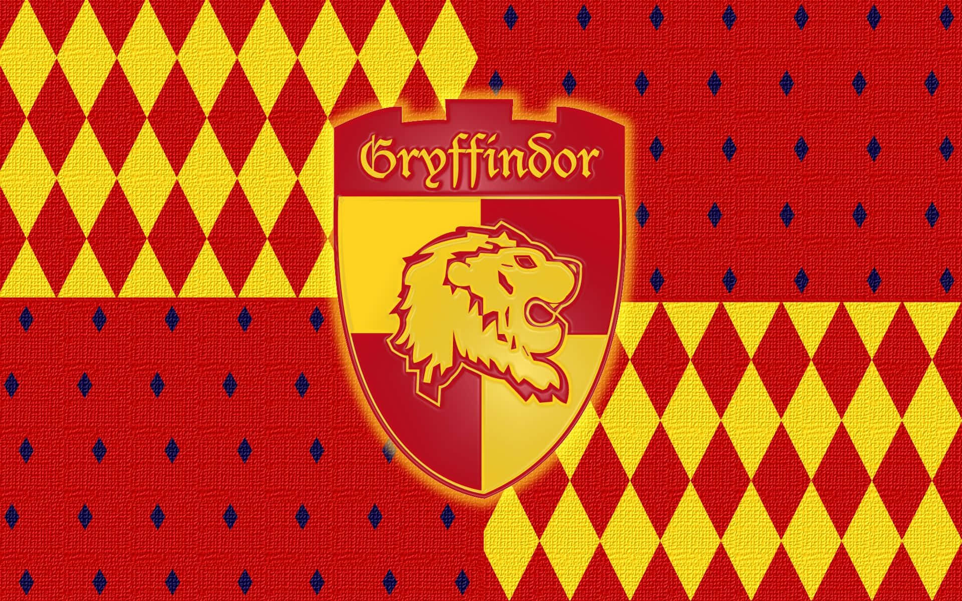 Proud Gryffindor House Representative In The Harry Potter World Background