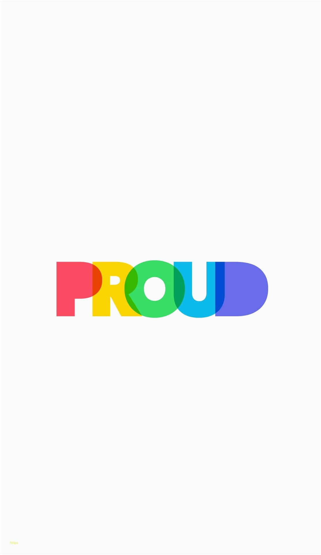 Proud Lgbt Iphone Background