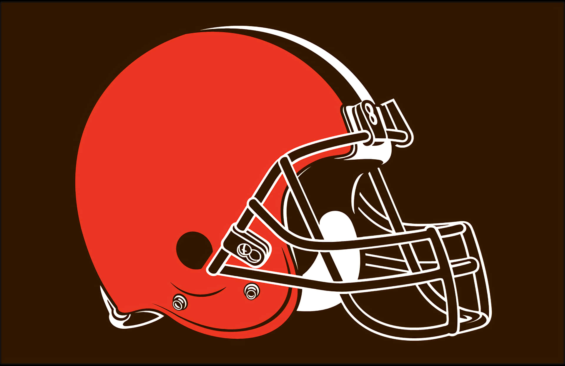 Proud Logo Of The Cleveland Browns Background