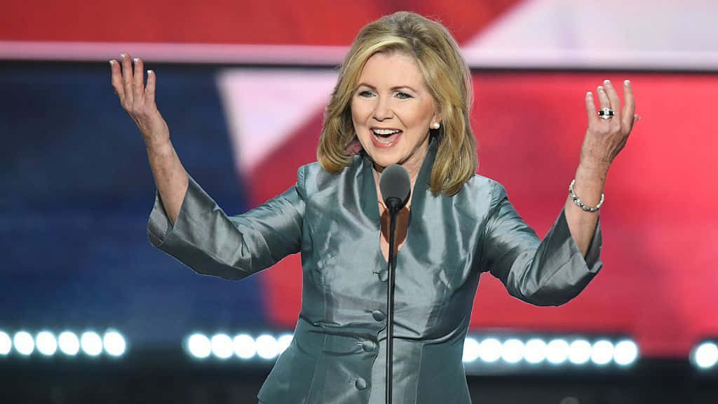 Proud Marsha Blackburn Background
