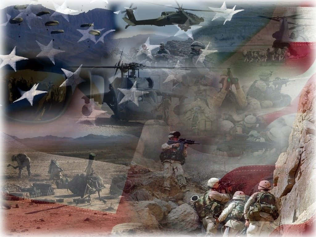 Proudly Representing Our Country Background
