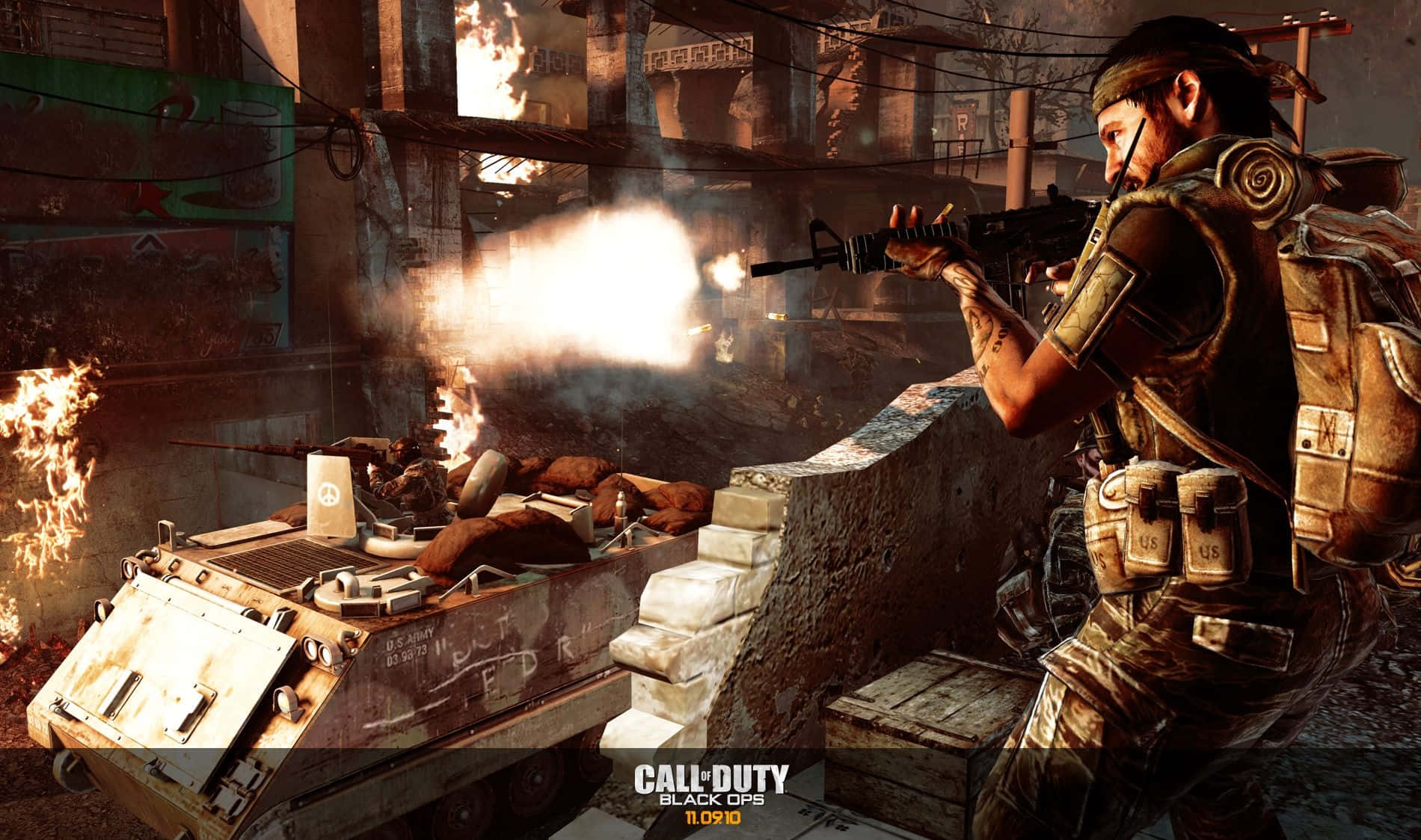 Prove Your Skill On The Battlefield In Call Of Duty Black Ops! Background