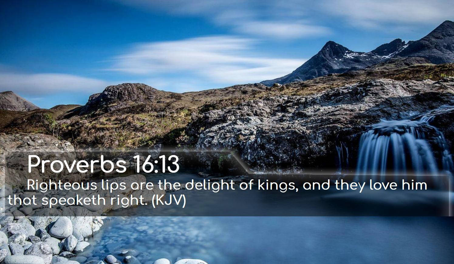 Proverbs Bible Verse Background