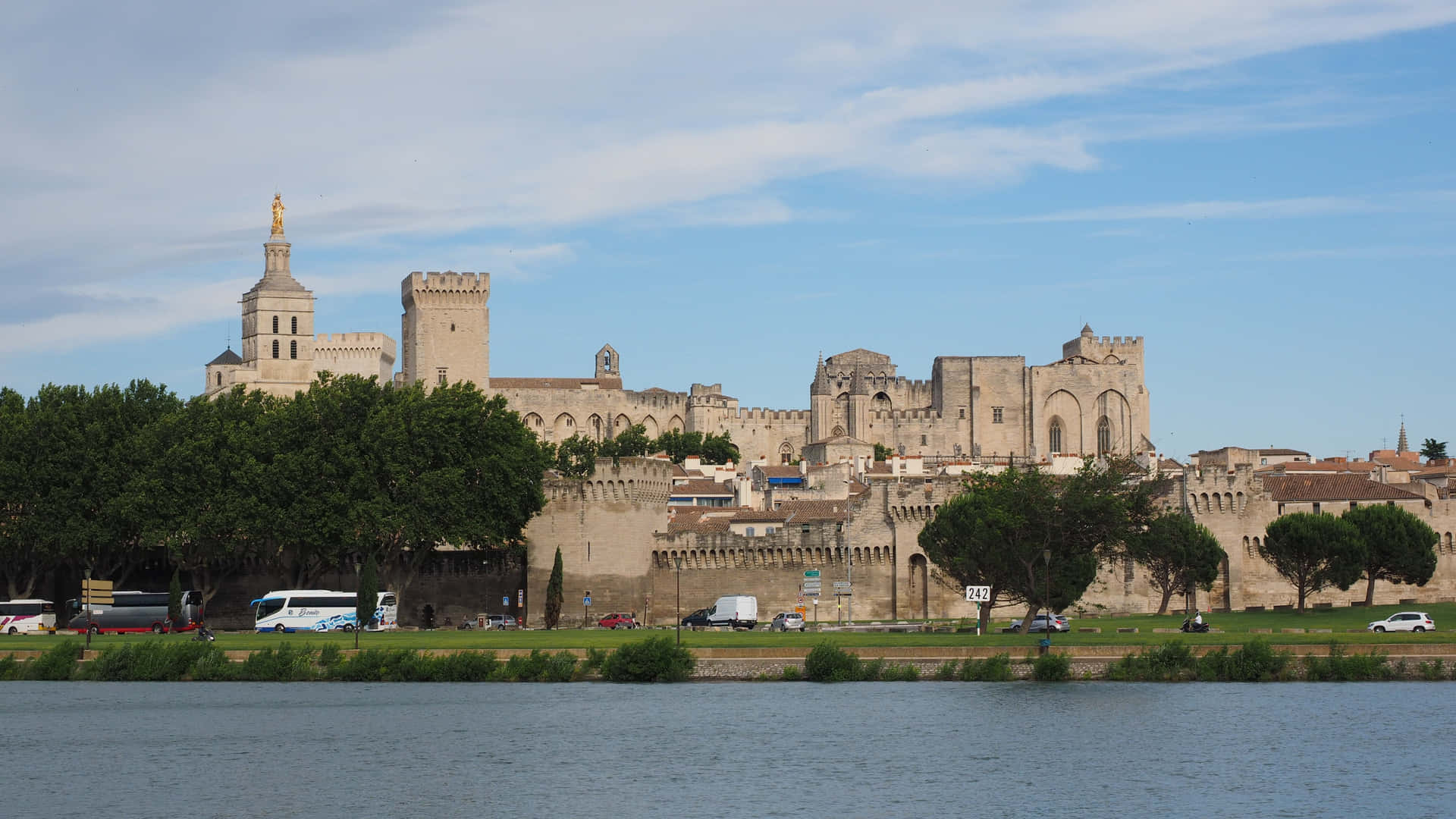 Province Avignon City Europe Background