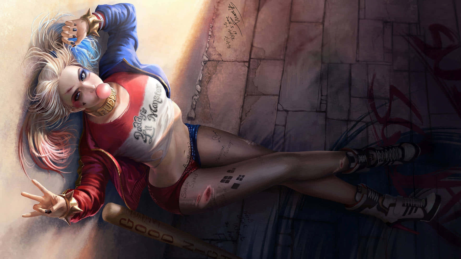 Provocative Harley Quinn