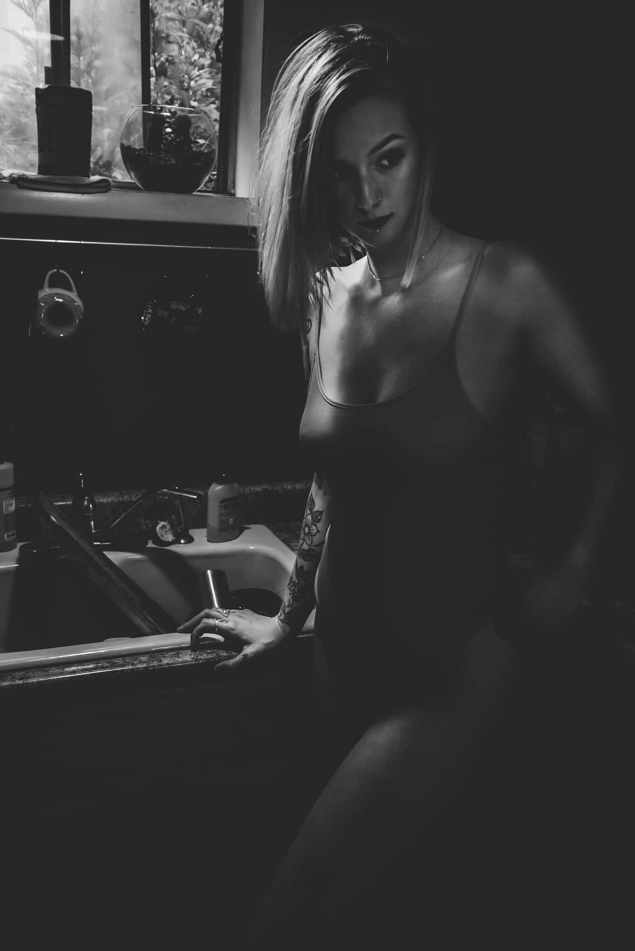 Provocative Yet Tasteful Boudoir Photography Background