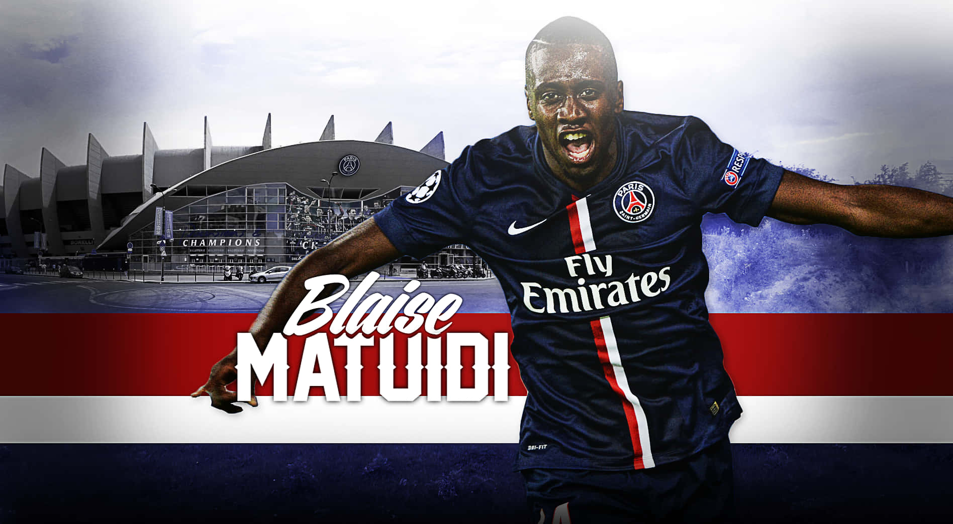 Psg Midfielder Blaise Matuidi Fanart Background