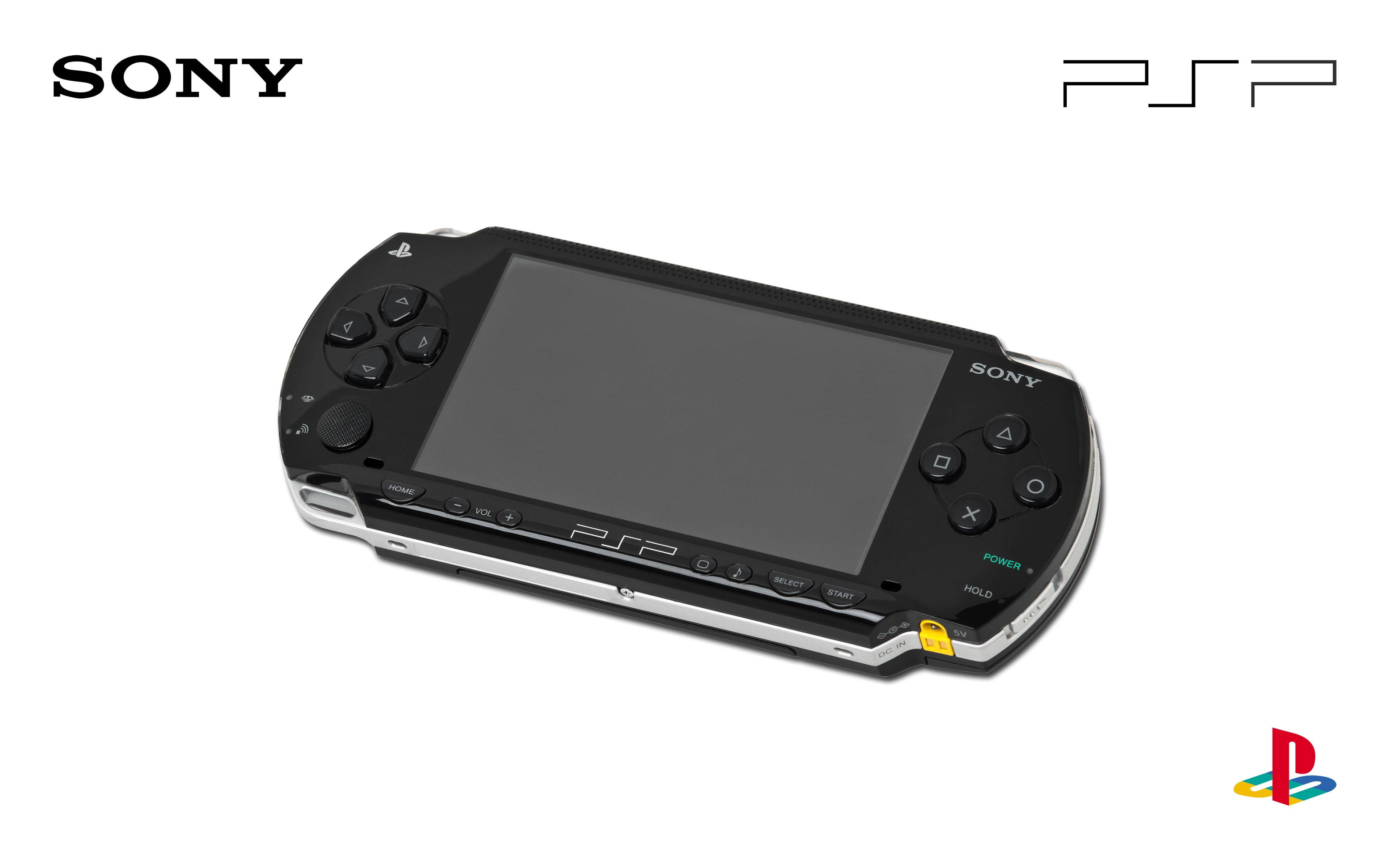 Psp Black Aesthetic On White Background