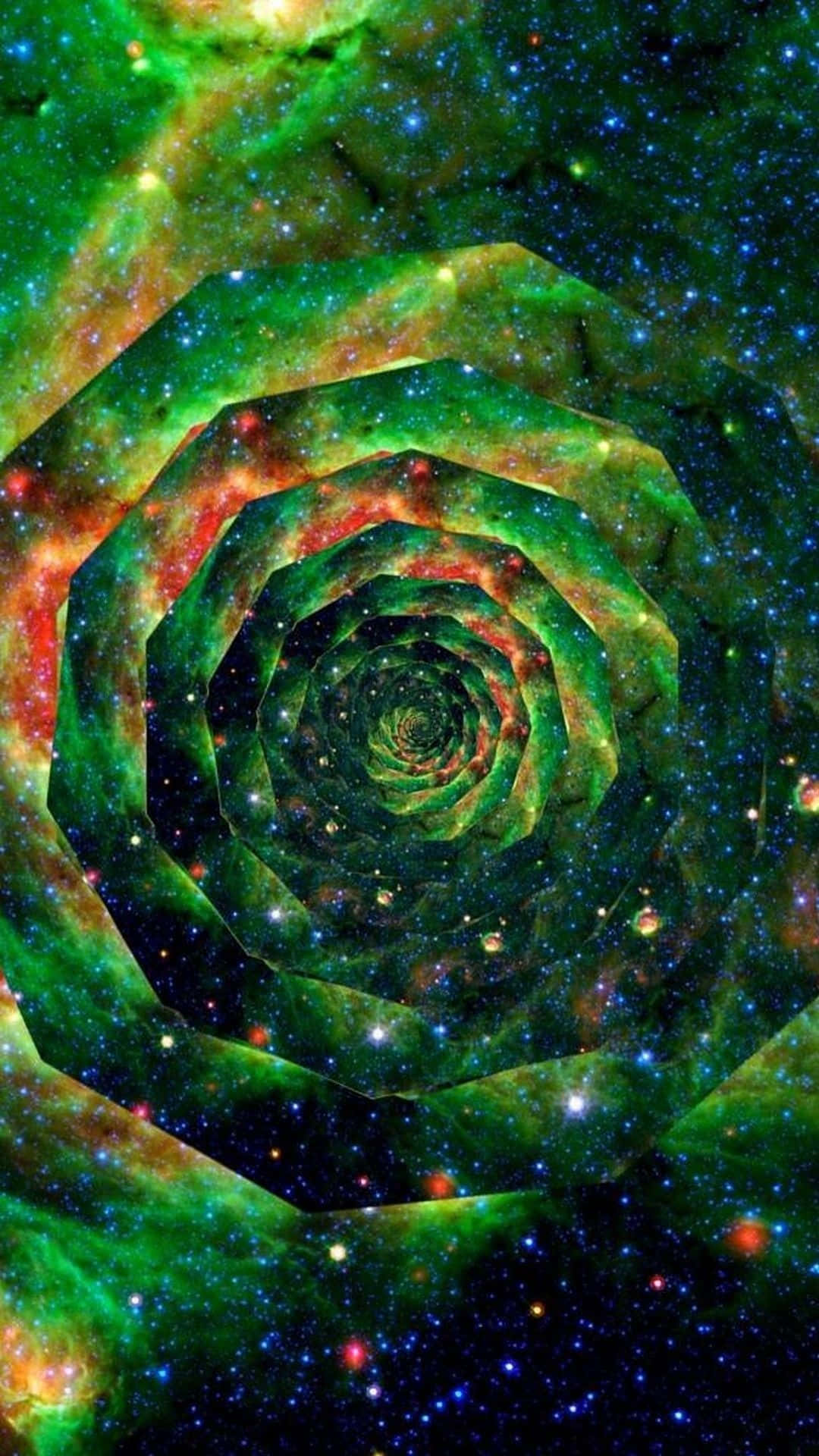 Psychedelic Grunge Splash Of Colors Background