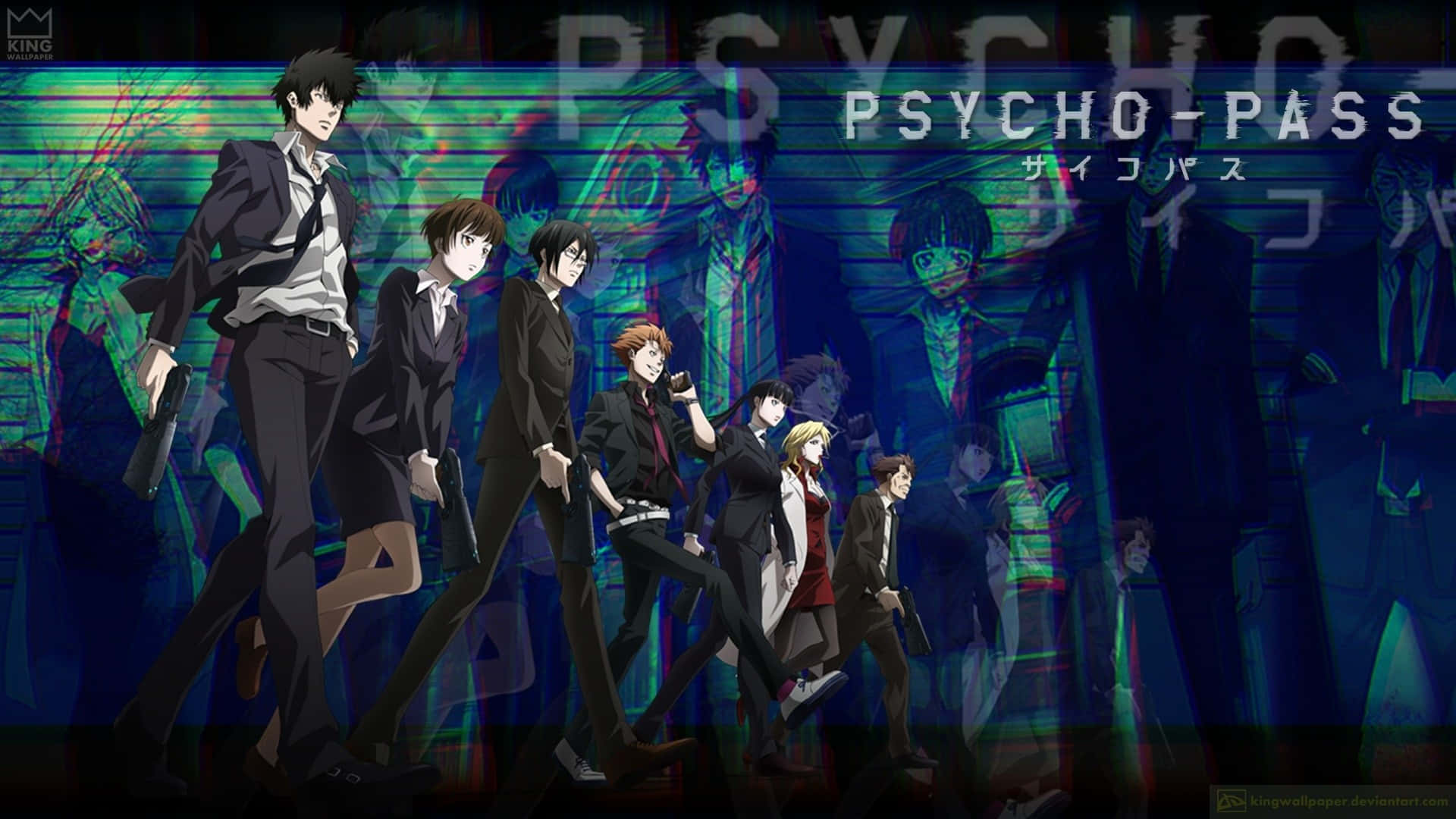 Psycho Pass Anime Characters Background