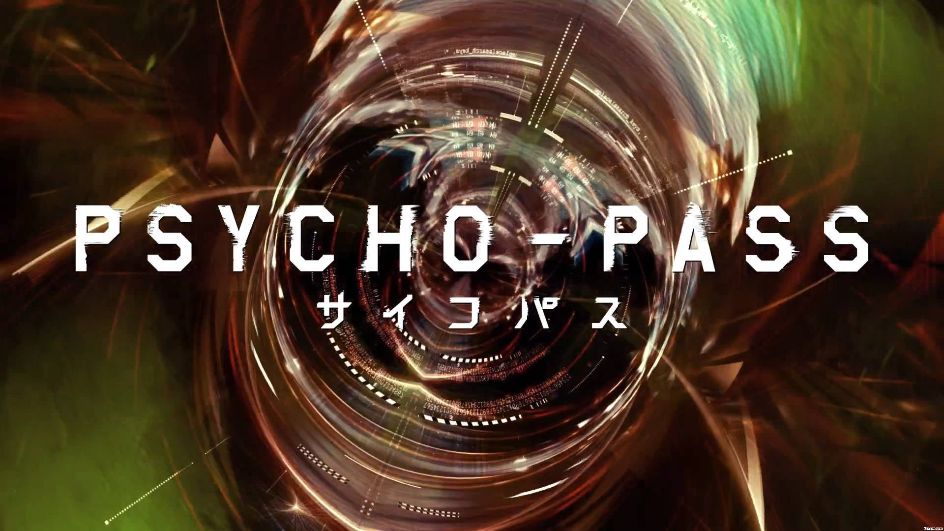 Psycho Pass Digital Art Background