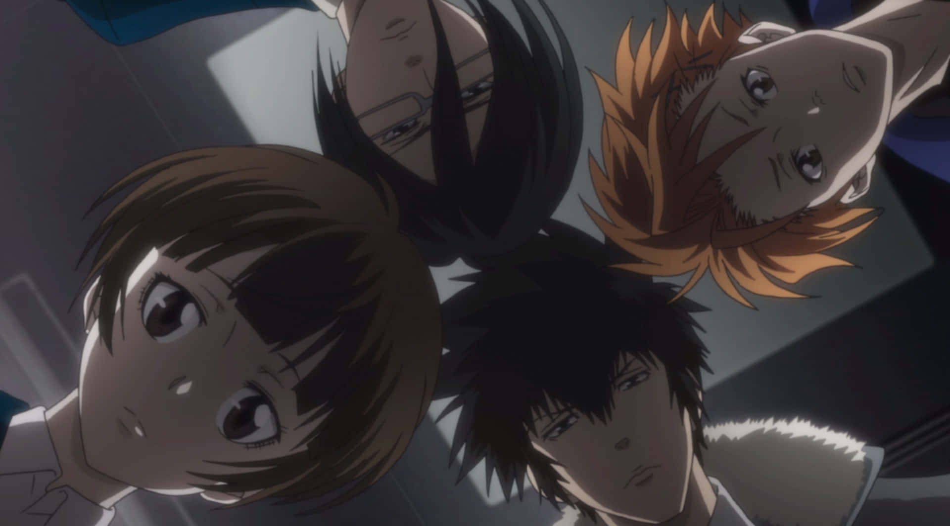 Psycho Pass Main Characters In Action