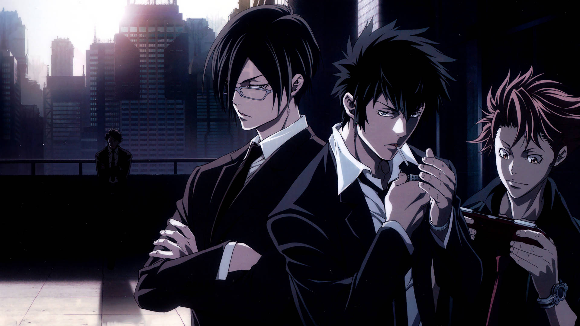 Psycho-pass: The Intense Game Of Inspectors And Enforcers Background