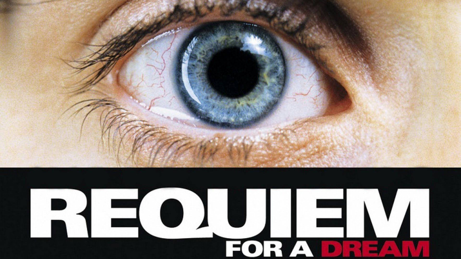 Psychological Drama Requiem For A Dream Poster Background