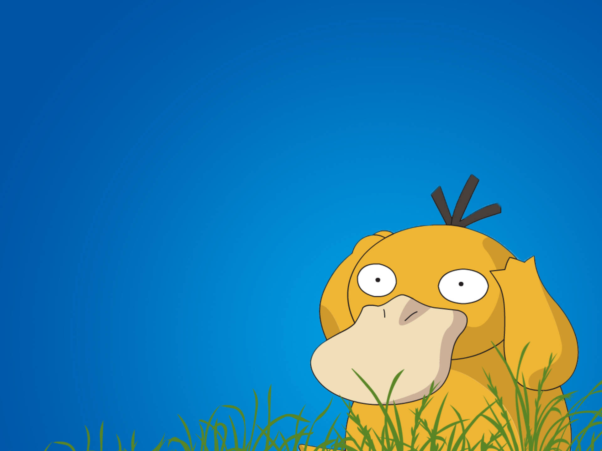 Psyduck - The Yellow Pokemon Background