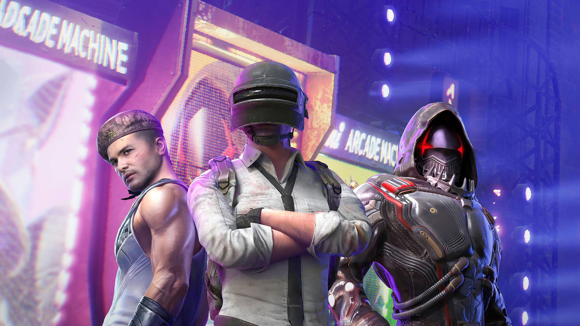 Pubg 2020 Three Different Players Background