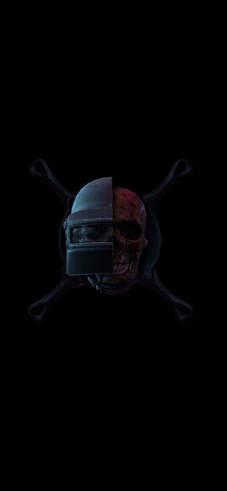 Pubg Conqueror Skulland Helmet Background