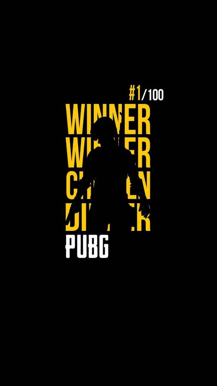 Pubg Lover Yellow Text Background