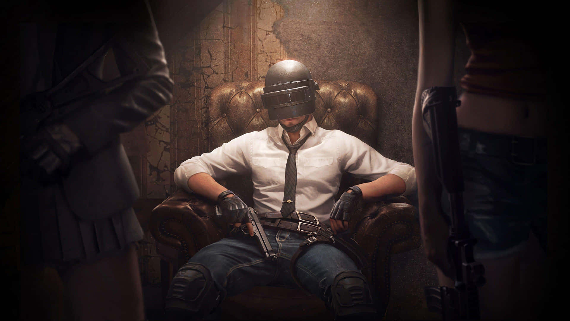 Pubg New State Character Sitting