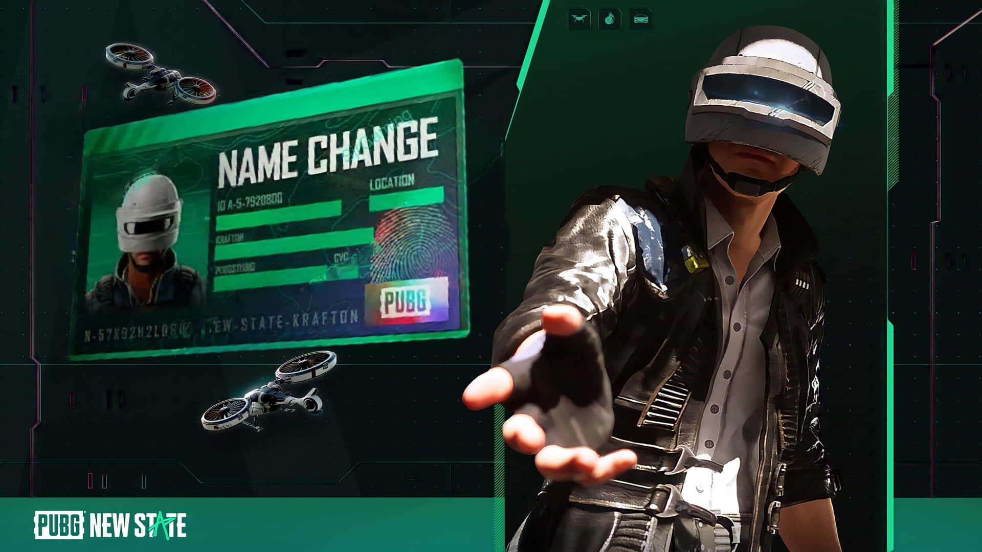Pubg New State Name Change Card