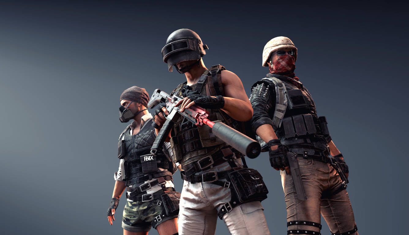 Pubg's Victor With Carlo And Andy 1366x768 Background