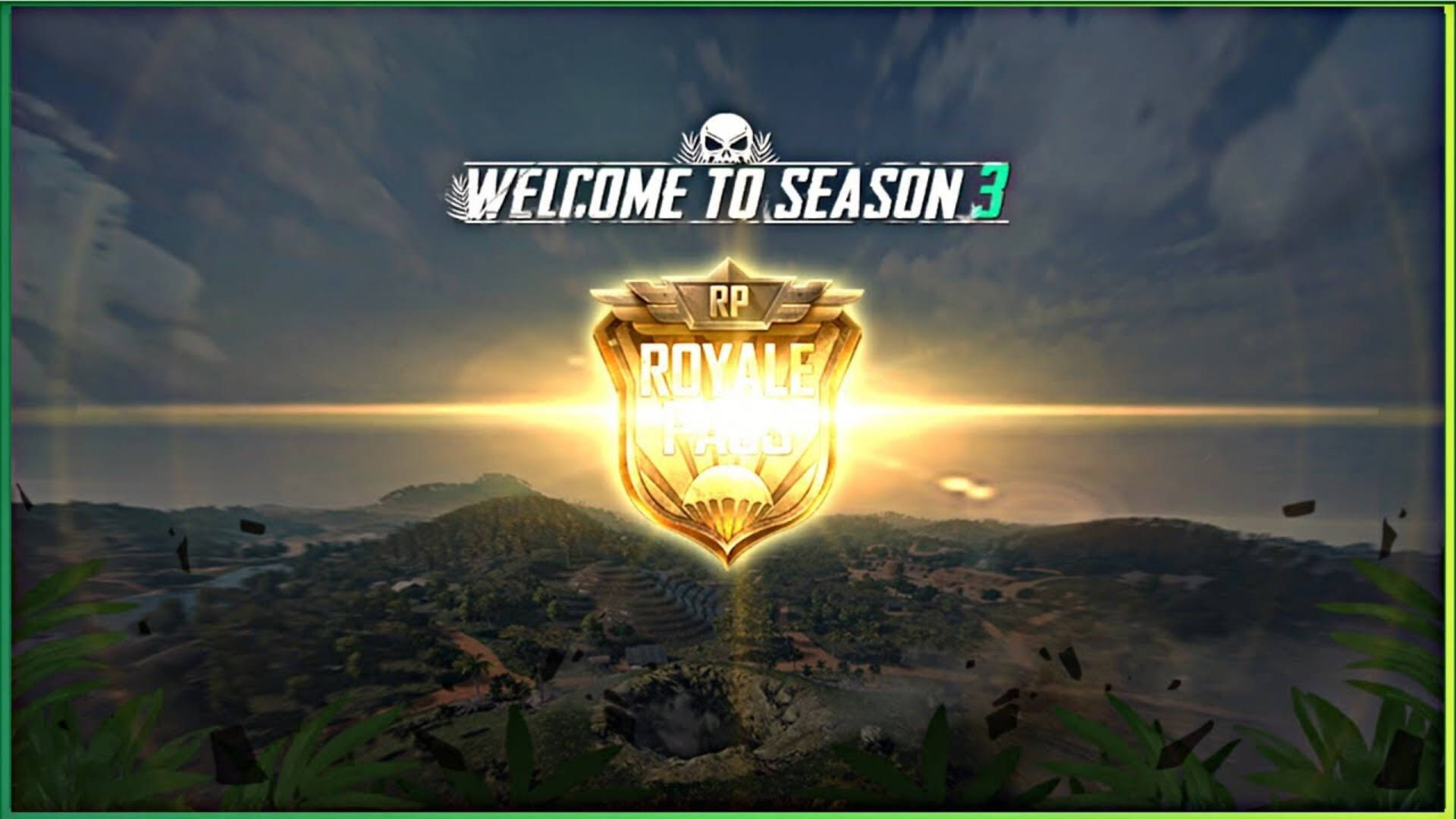 Pubg Season 3 Royale Pass Welcome Banner Background