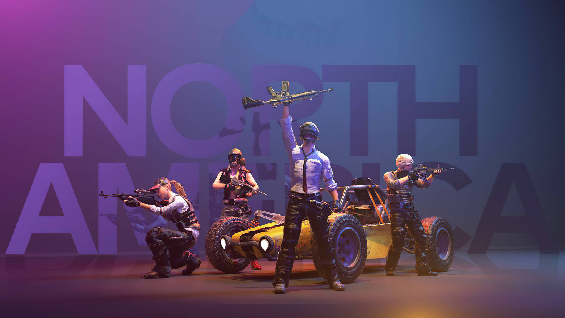 Pubg Squad Continental Series Charity Showdown North America Background