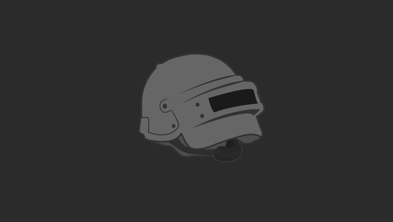 Pubg Welding Helmet In 1366x768 Vector Background