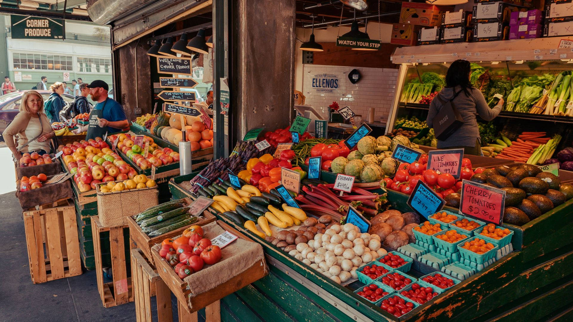 Public Market Fruits And Vegetables