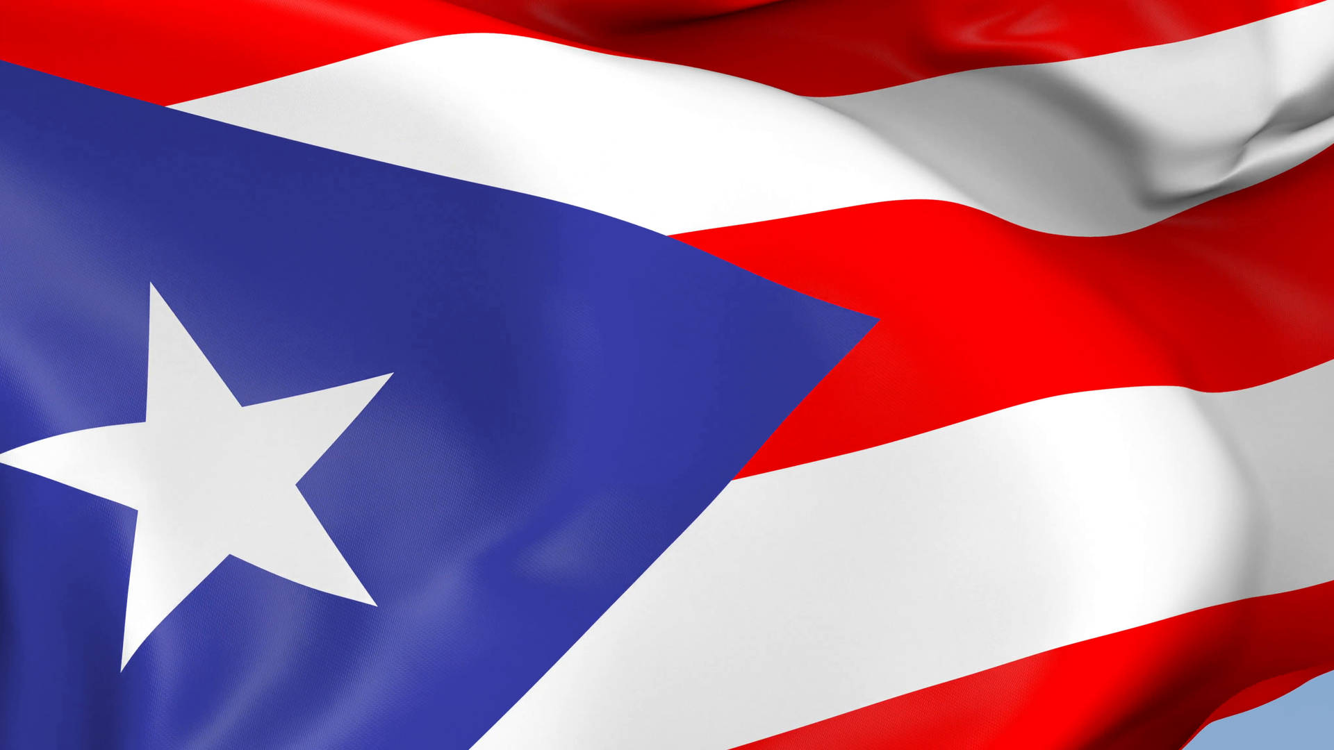 Puerto Rico National Flag Background