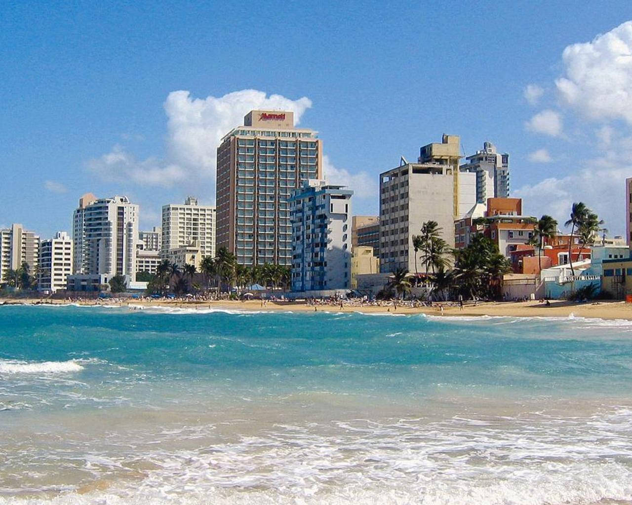 Puerto Rico Vacation Resort Hotel Background