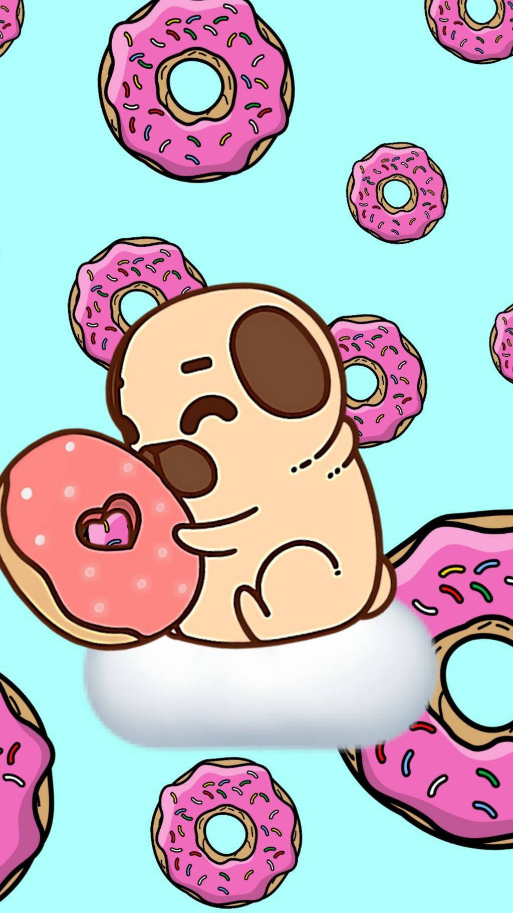 Pugs And Donuts Cute Tablet