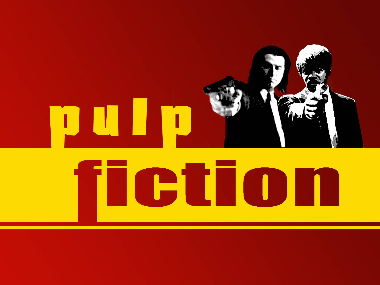 Pulp Fiction John Travolta Samuel L Jackson