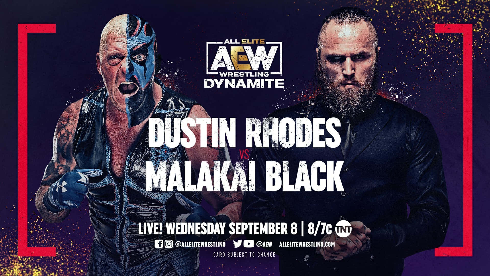 Pulsating Intensity - Malakai Black Vs Dustin Rhodes In Aew Ringside Showdown