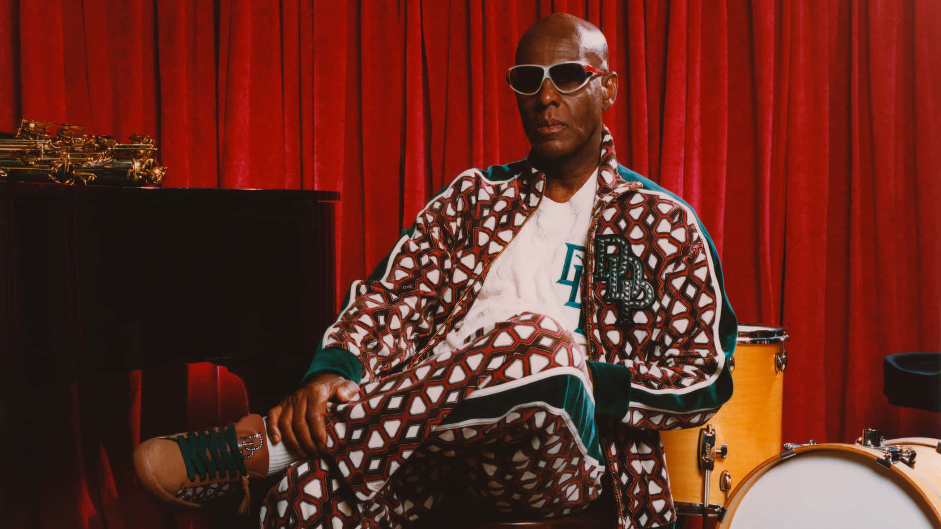 Puma And Dapper Dan Fashion Collaboration Background