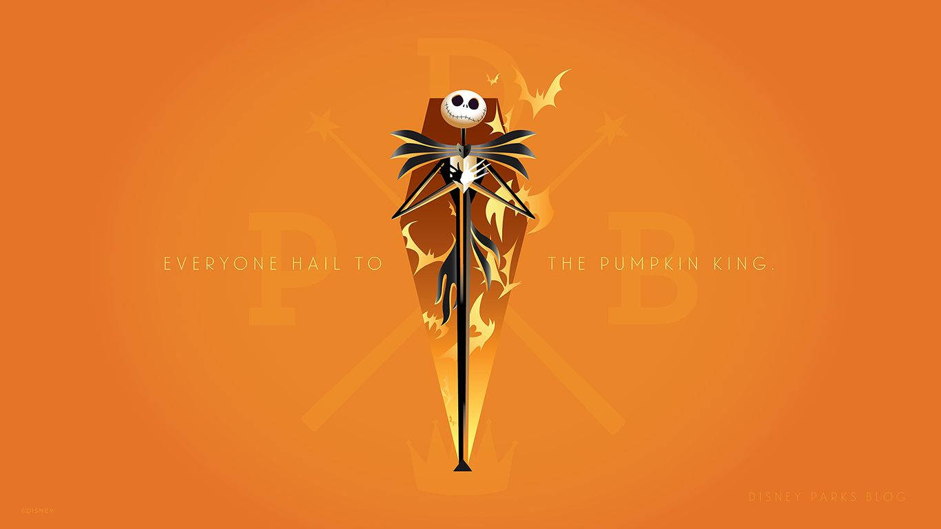 Pumpkin King The Nightmare Before Christmas Background
