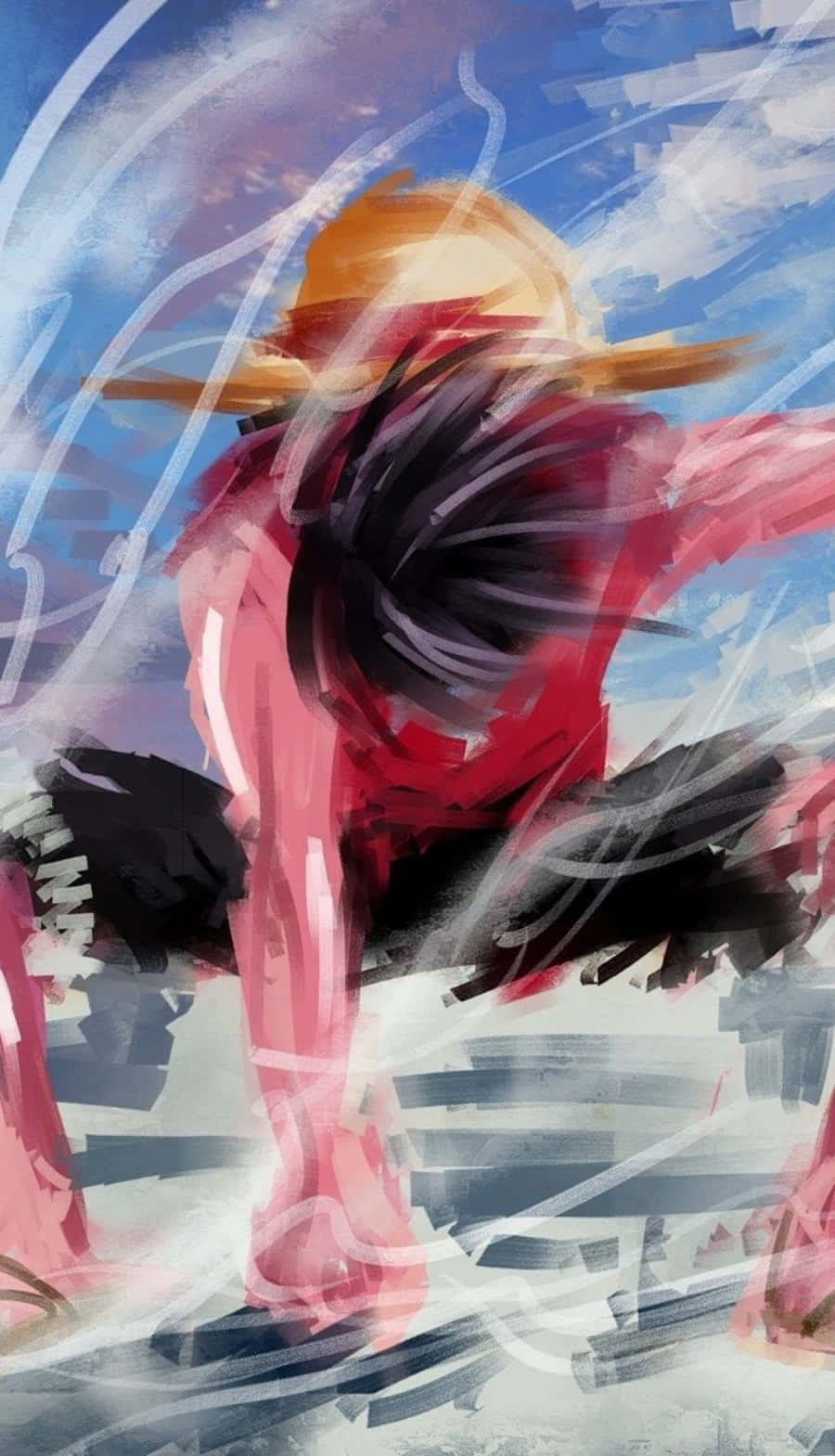 Punch Of One Piece Luffy Phone