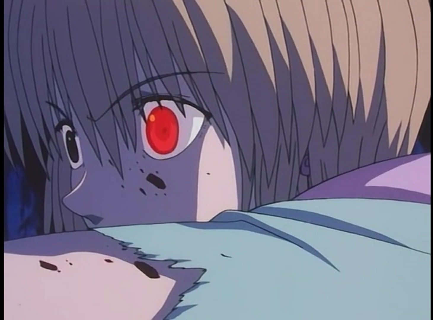 Punching Kurapika Pfp Background