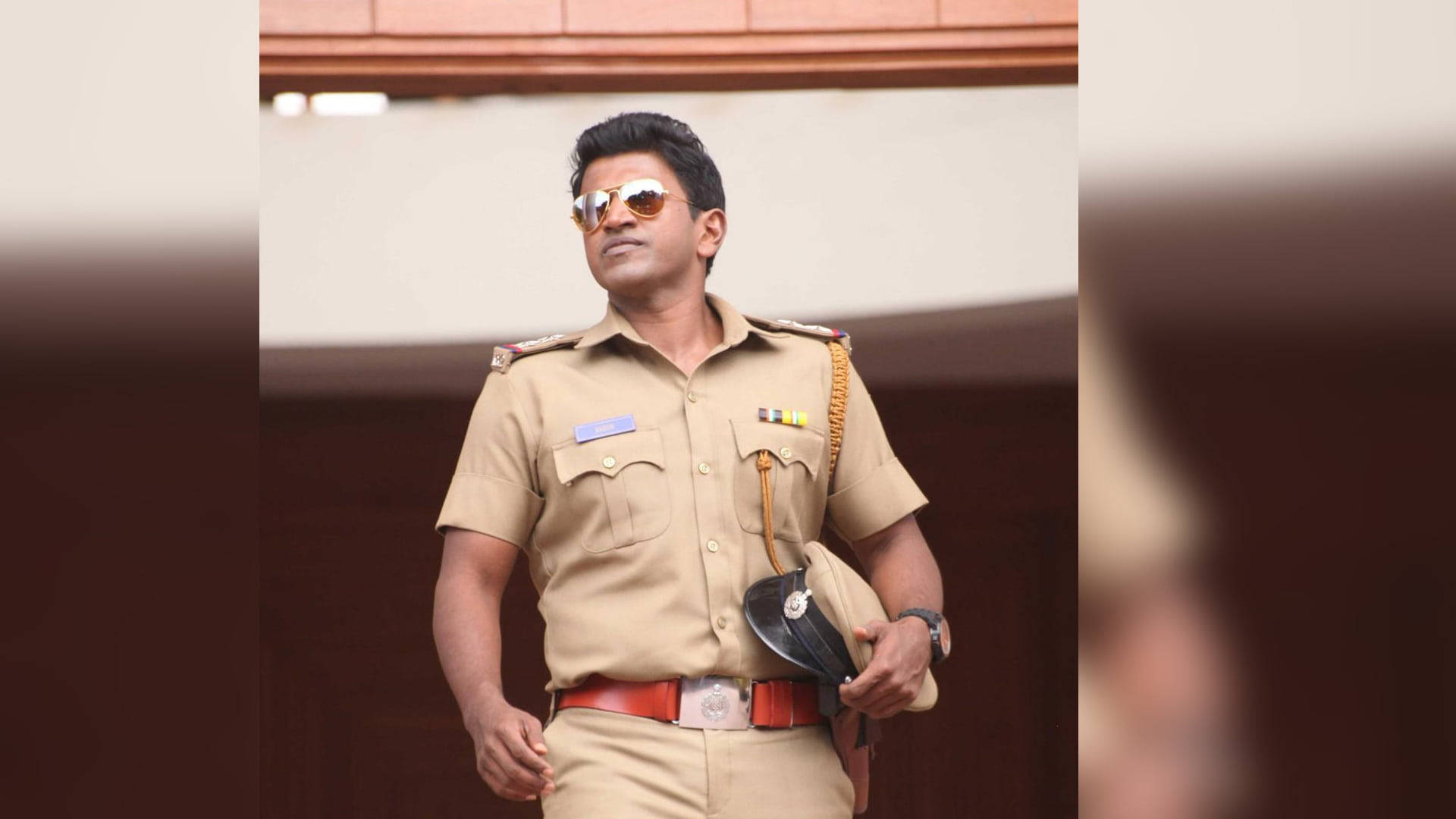 Puneeth Rajkumar As Policeman Background